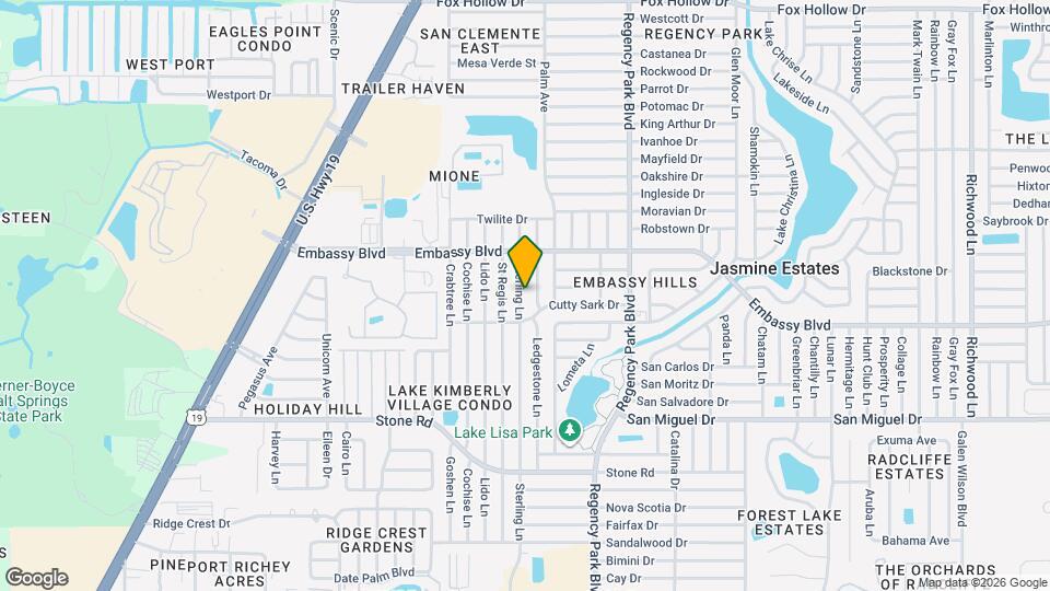 9240 Sterling Ln Map and Location Details