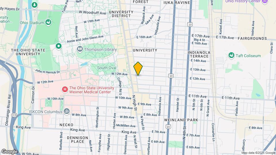 31-35 E 12th Ave Mapa y Detalles de la Ubicación