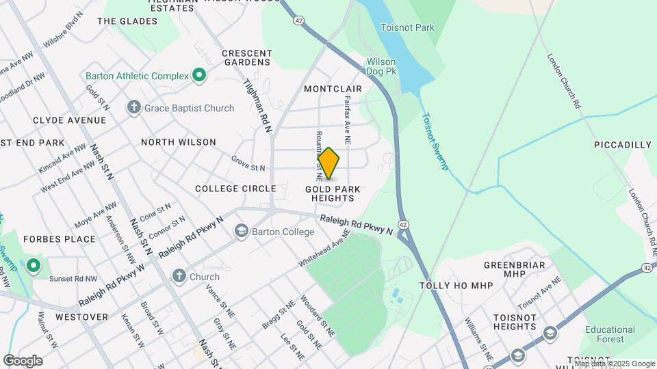 610 Lynwood Ave NE Map and Location Details