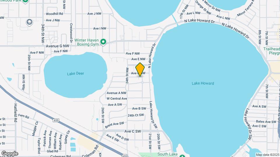 203 22nd St NW Map and Location Details