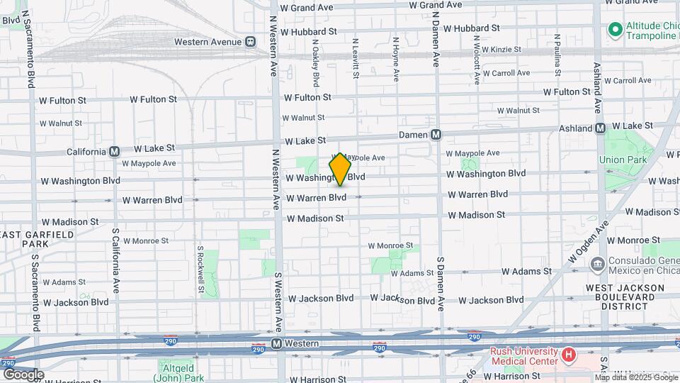 2228 W Warren Blvd Map and Location Details