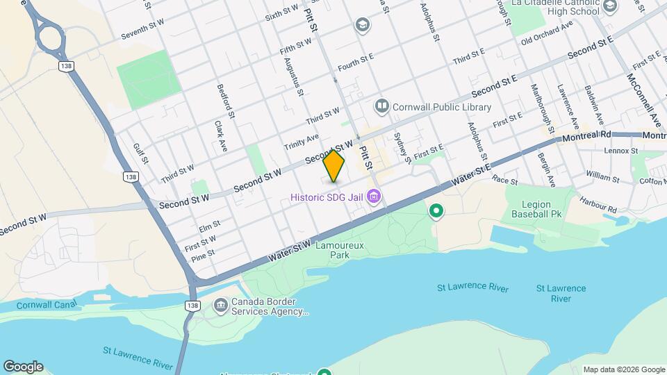 103 First St W, Unit 103 Map and Location Details
