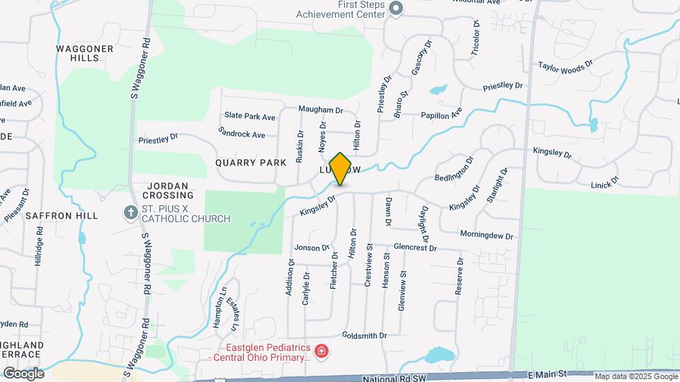 8150 Kingsley Dr Map and Location Details