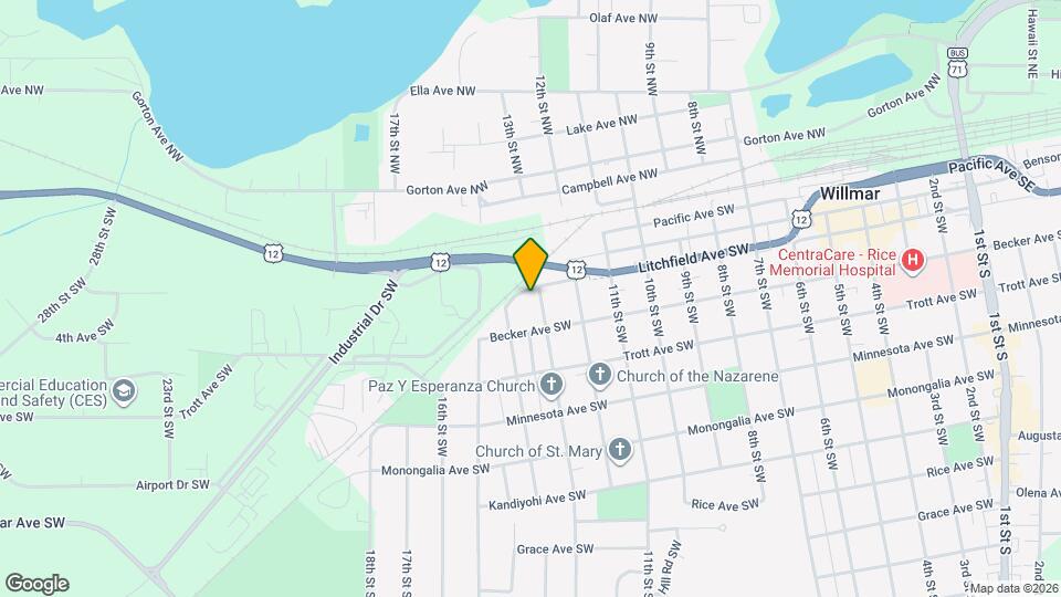 300 13th St SW Map and Location Details