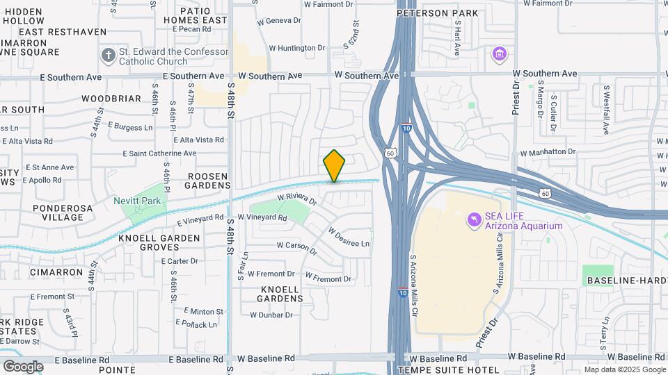 2210 W Hermosa Dr Map and Location Details