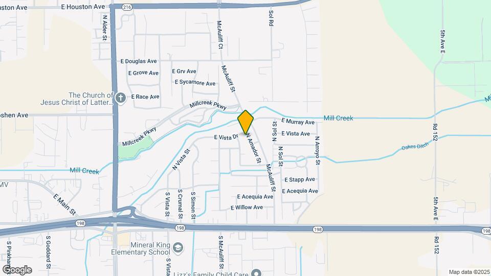 429 N Amador St Map and Location Details