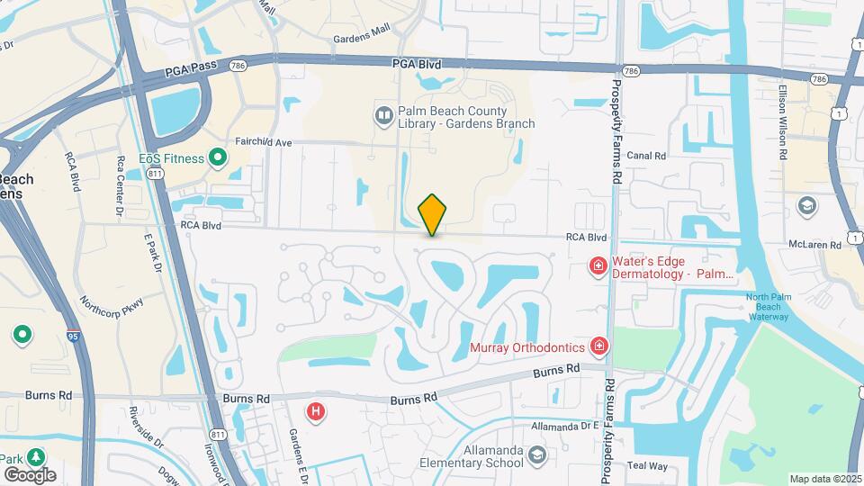 195 E Tall Oaks Cir Map and Location Details