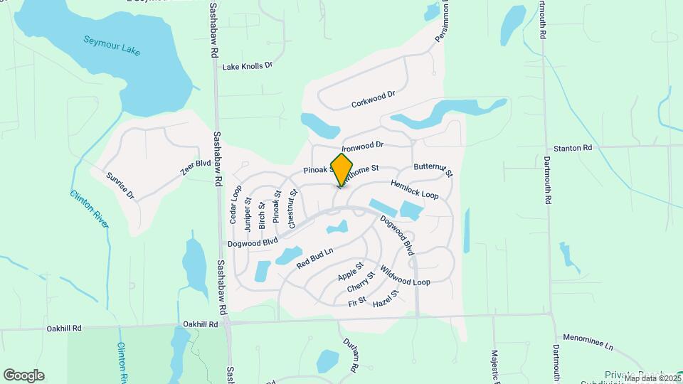 3648 Chestnut St Map and Location Details