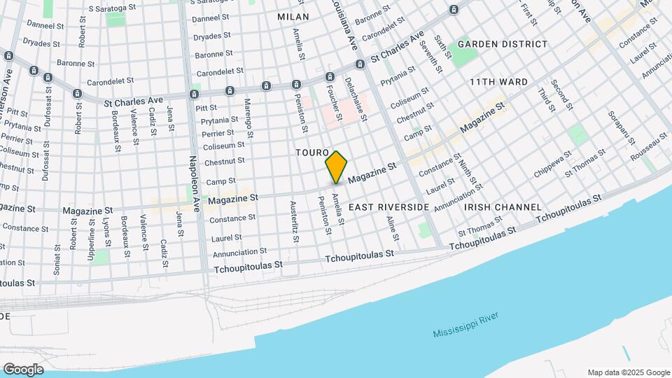 3650-3652 Magazine St Map and Location Details