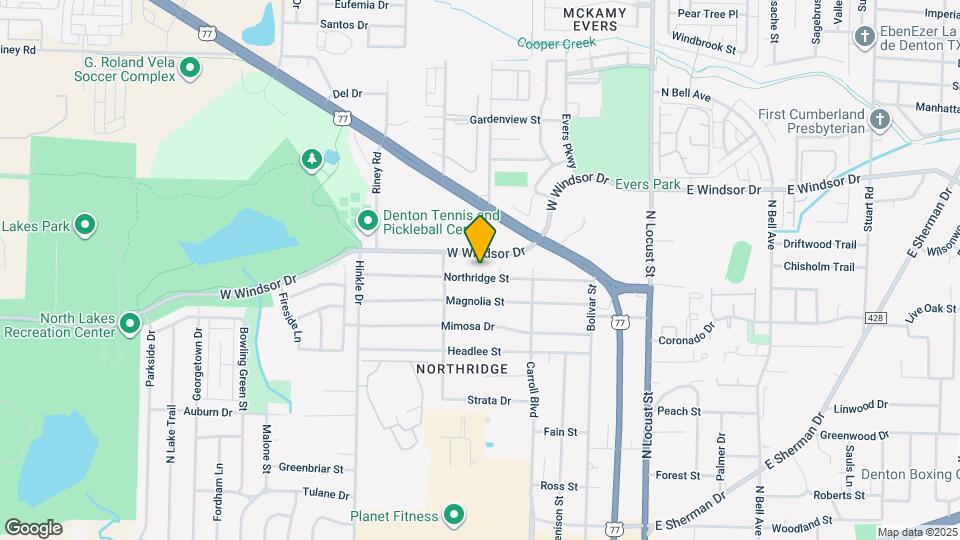 512 Northridge St Map and Location Details