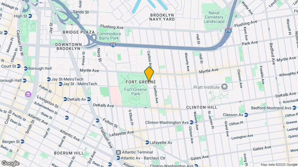 171 Washington Park-Unit -1f Map and Location Details