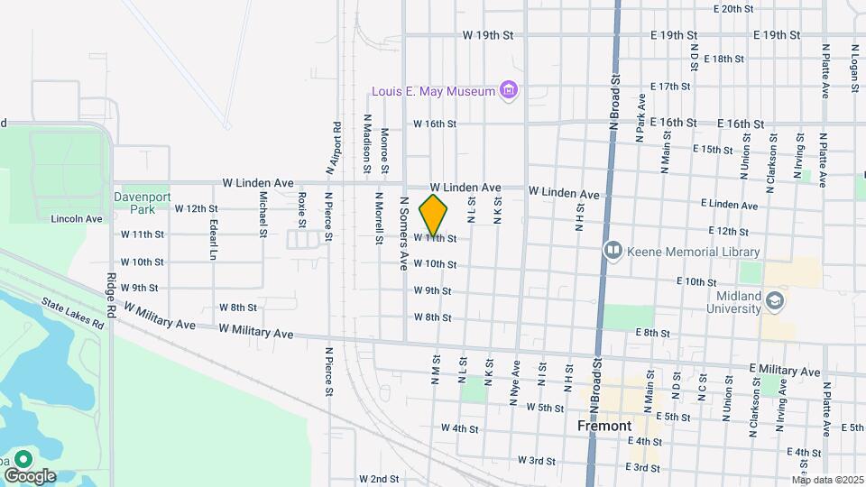 793 W 11th St Map and Location Details