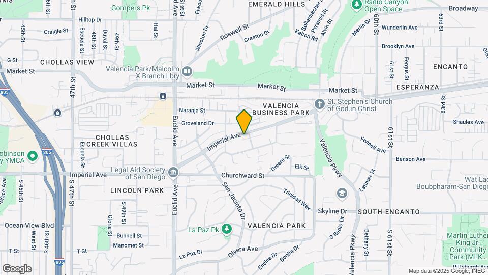5377 Imperial Ave, Unit 3 Map and Location Details