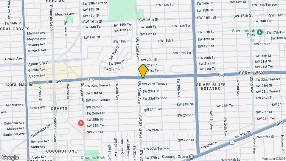3180 Coral Wy Map and Location Details
