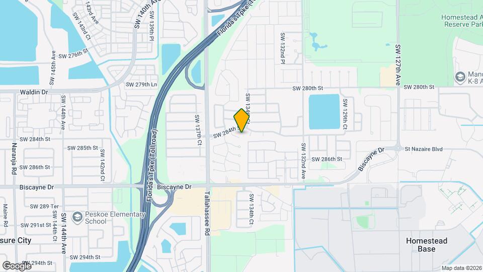 28431 SW 135th Ave Map and Location Details