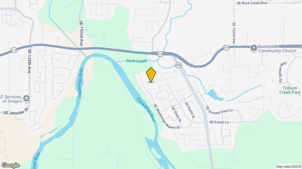 15168 SE Granite Dr Map and Location Details