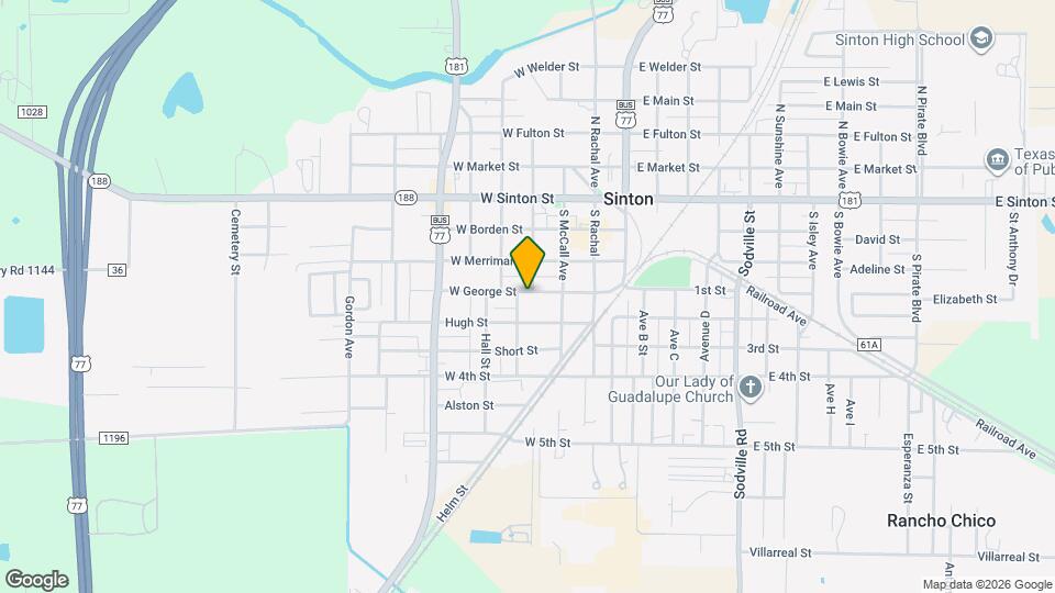 229 W George St Mapa y Detalles de la Ubicación