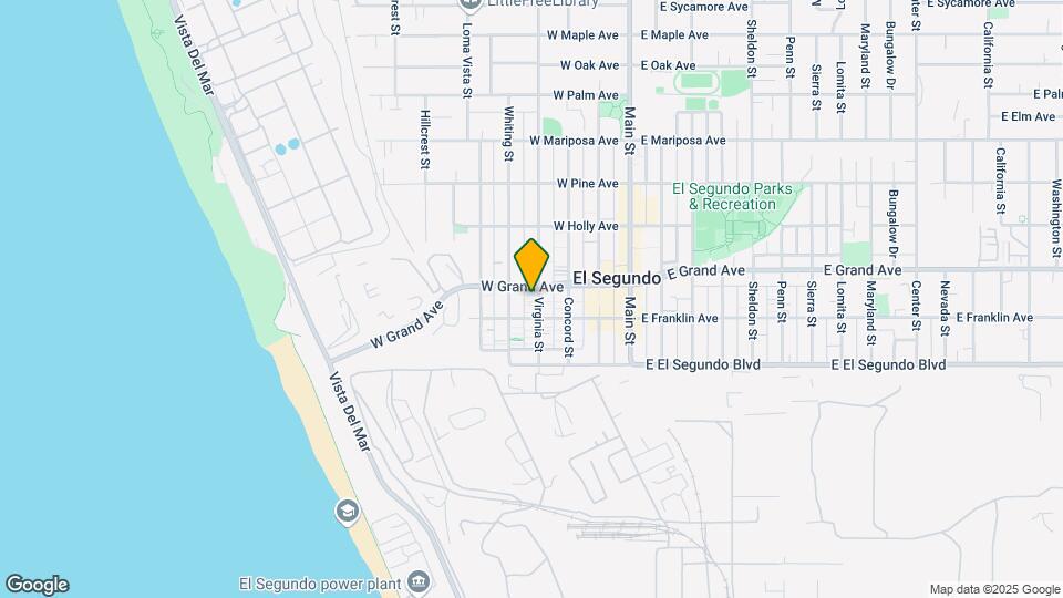 219 Virginia St Map and Location Details
