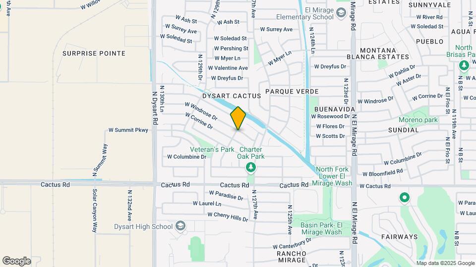 12747 W Larkspur Rd Map and Location Details