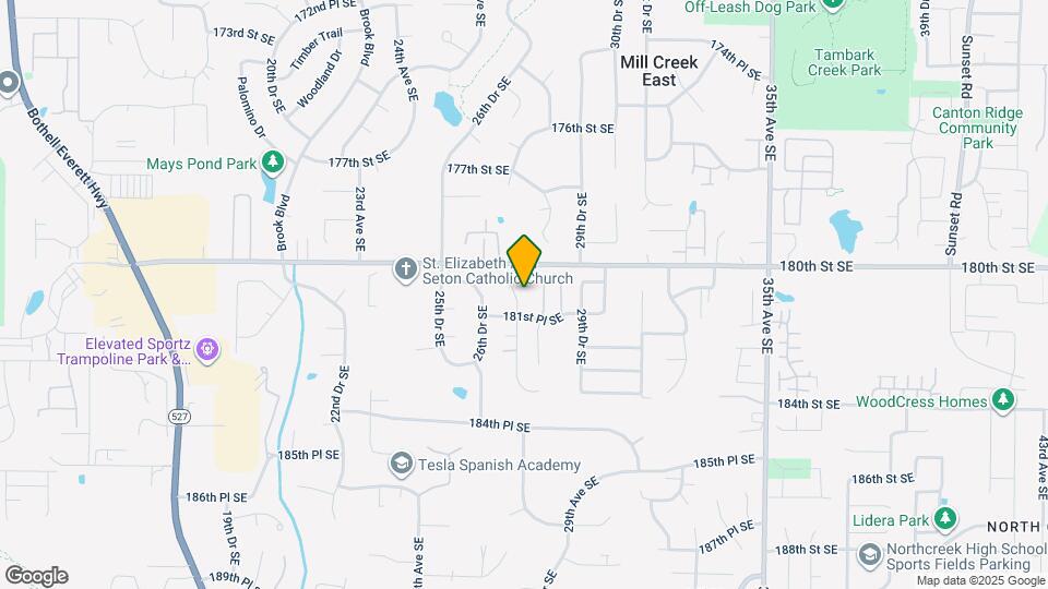 18033 27th Dr SE Map and Location Details