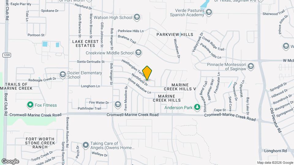 5612 Northfield Dr Mapa y Detalles de la Ubicación