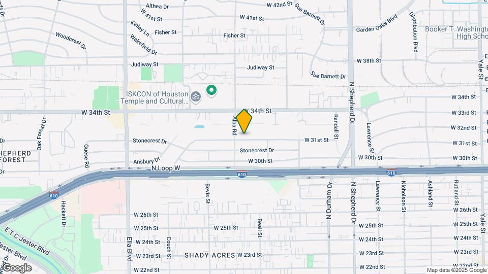 1038 W 31st St Map and Location Details