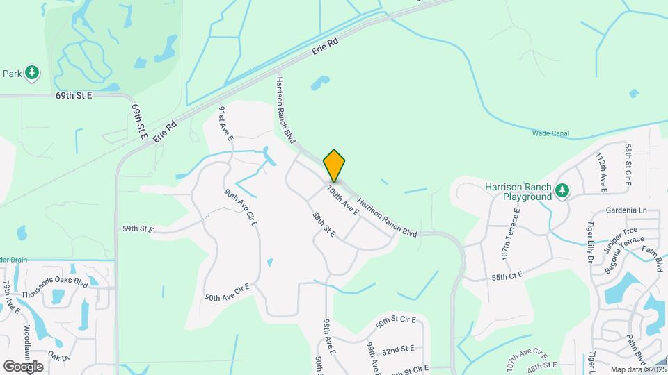 6026 100th Ave E Map and Location Details