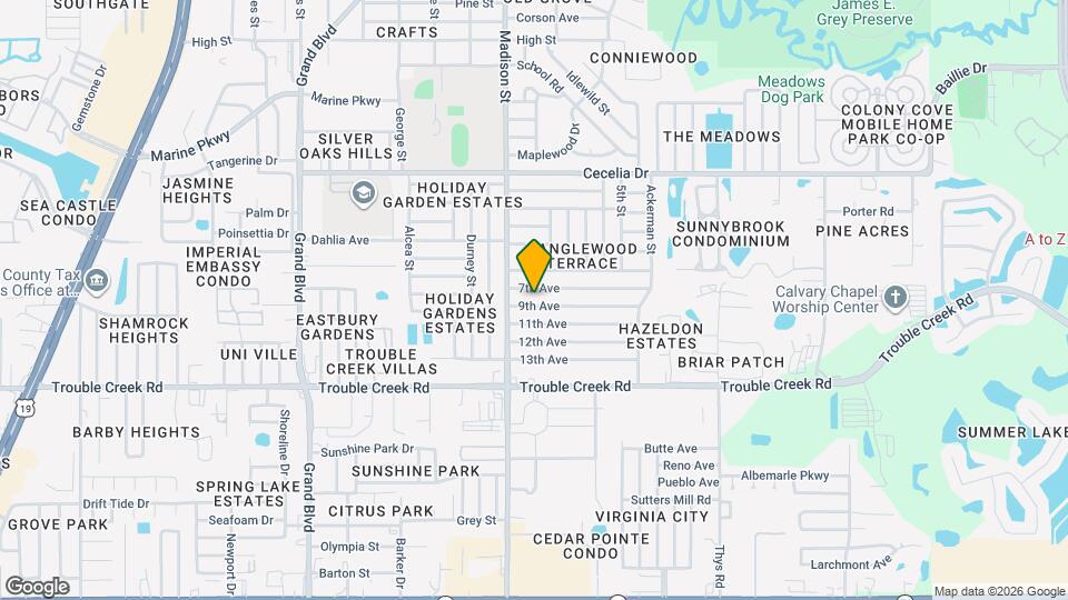 6033 9th Ave Map and Location Details