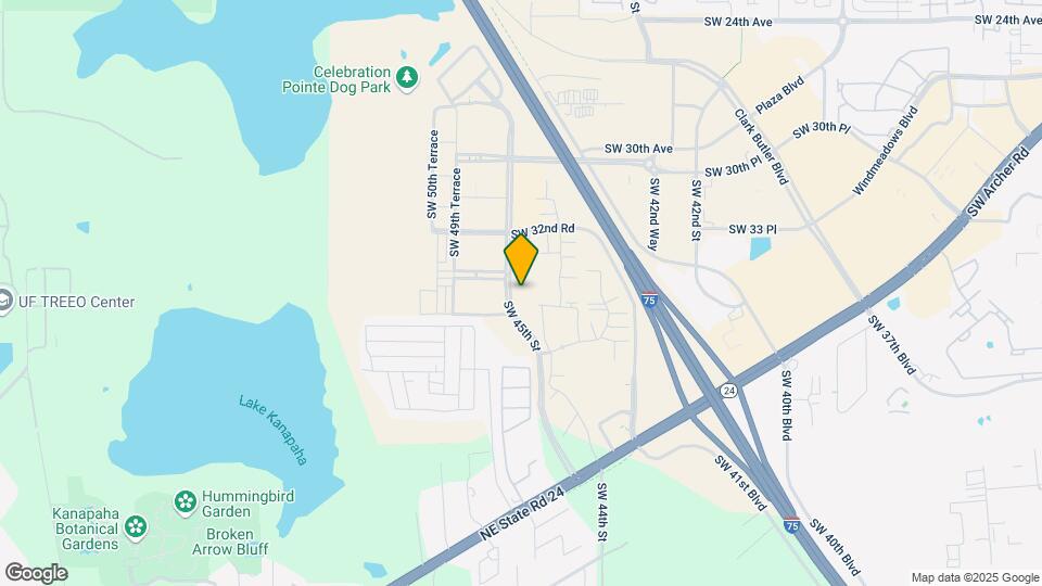Choreograph Gainesville 55+ Active Adult Apt Map and Location Details