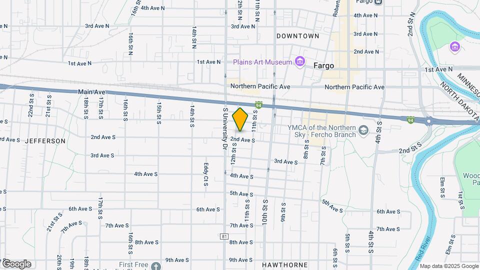 1117 2nd Ave S Map and Location Details