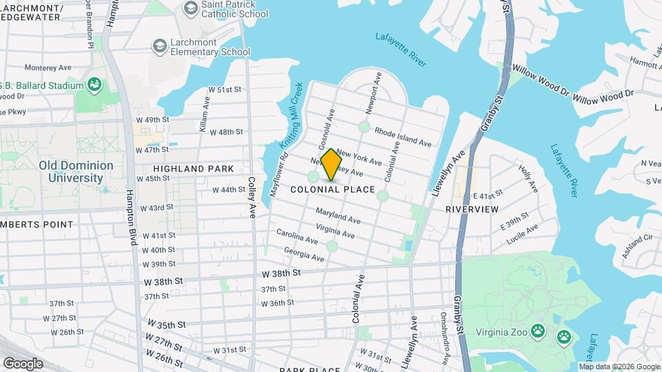 625 Delaware Ave, Unit 2 Map and Location Details