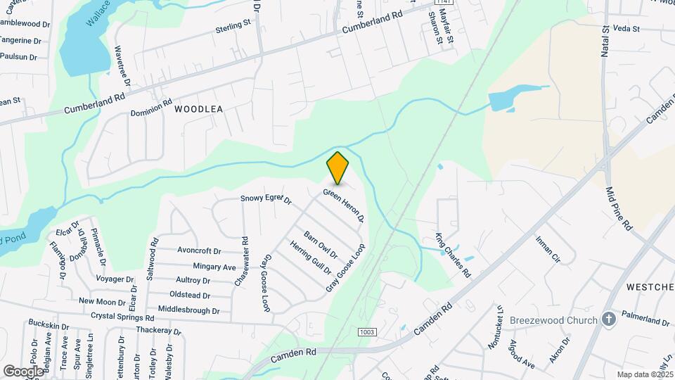 2631 Green Heron Dr Map and Location Details