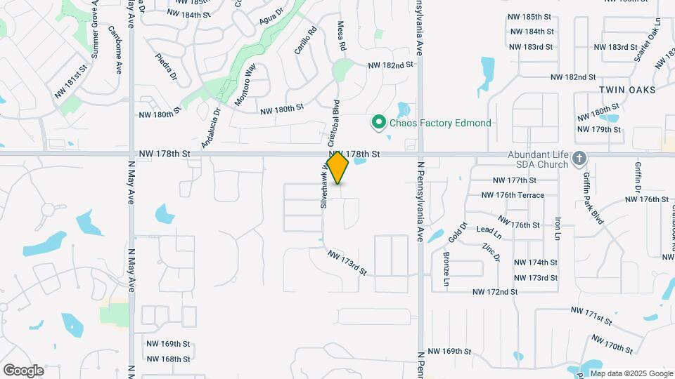 17709 Black Hawk Cir Map and Location Details