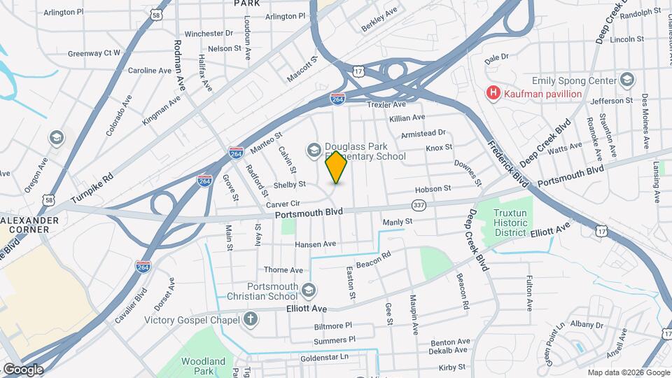 415 Carver Cir Mapa y Detalles de la Ubicación