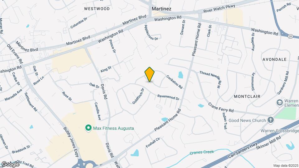 3320 Sandpiper Ln Map and Location Details