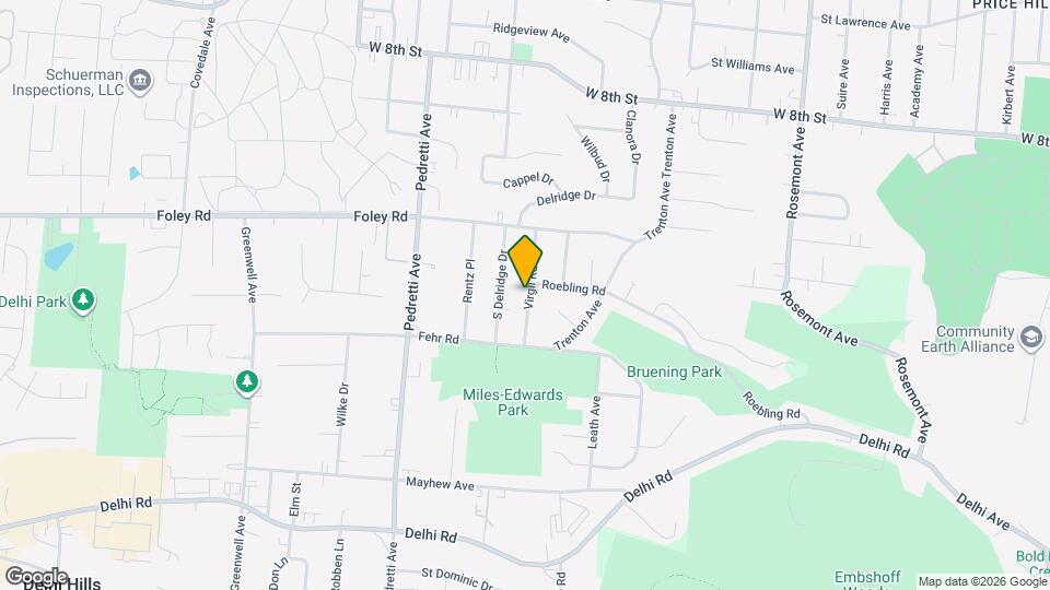 543 Virgil Rd Map and Location Details