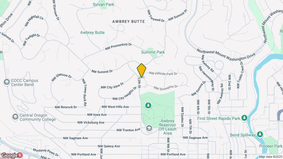 1162 NW Hillside Park Dr Mapa y Detalles de la Ubicación