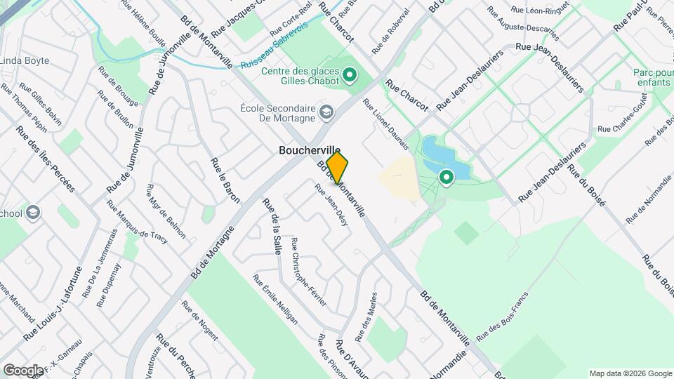 1026 De Montarville Boul Map and Location Details