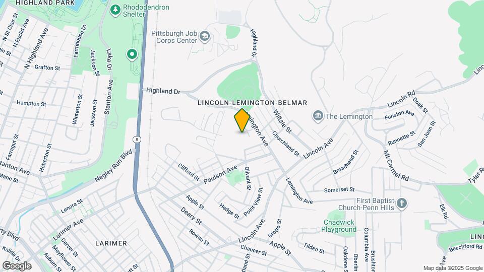 1350 Evers Dr Map and Location Details