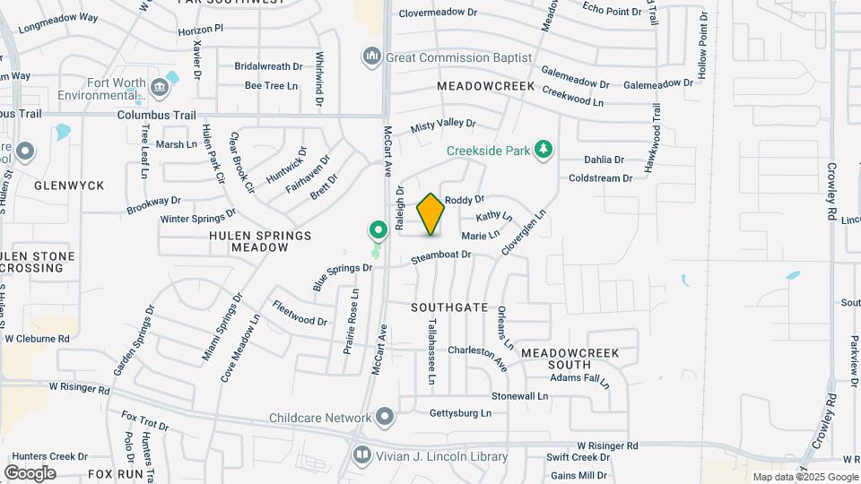 3413 Heatherbend St Mapa y Detalles de la Ubicación