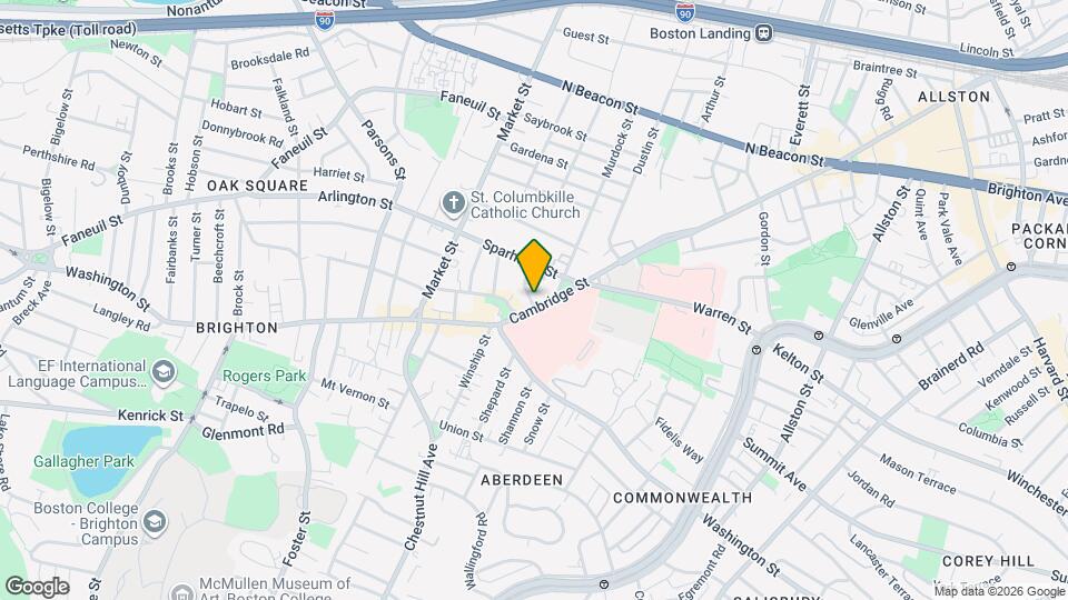 747 Cambridge St, Unit 10 Mapa y Detalles de la Ubicación