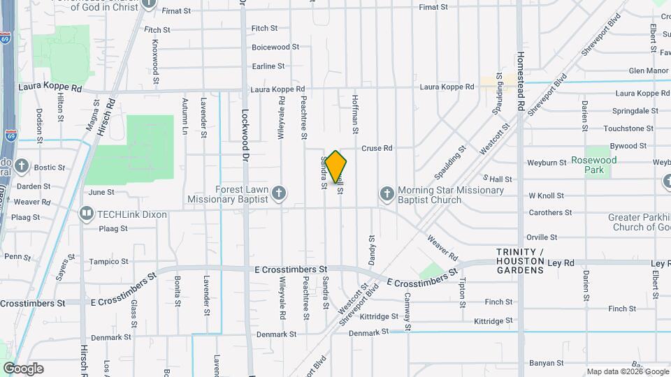 8125 Shotwell St Map and Location Details
