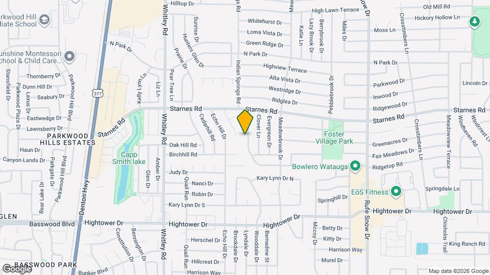 7529 Meadowlark Ln N Map and Location Details