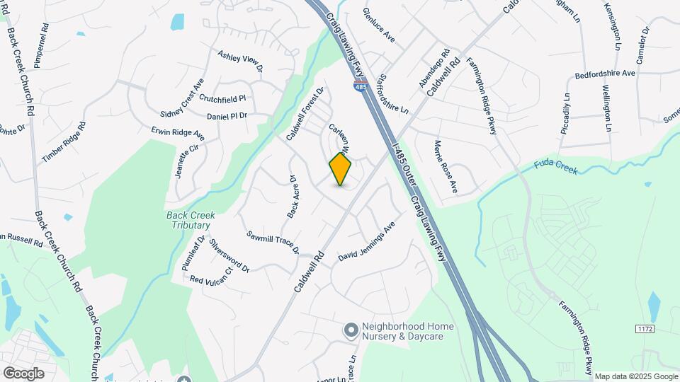 13510 Anne Browers Rd Map and Location Details