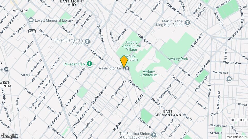 6243 Clearview St Map and Location Details