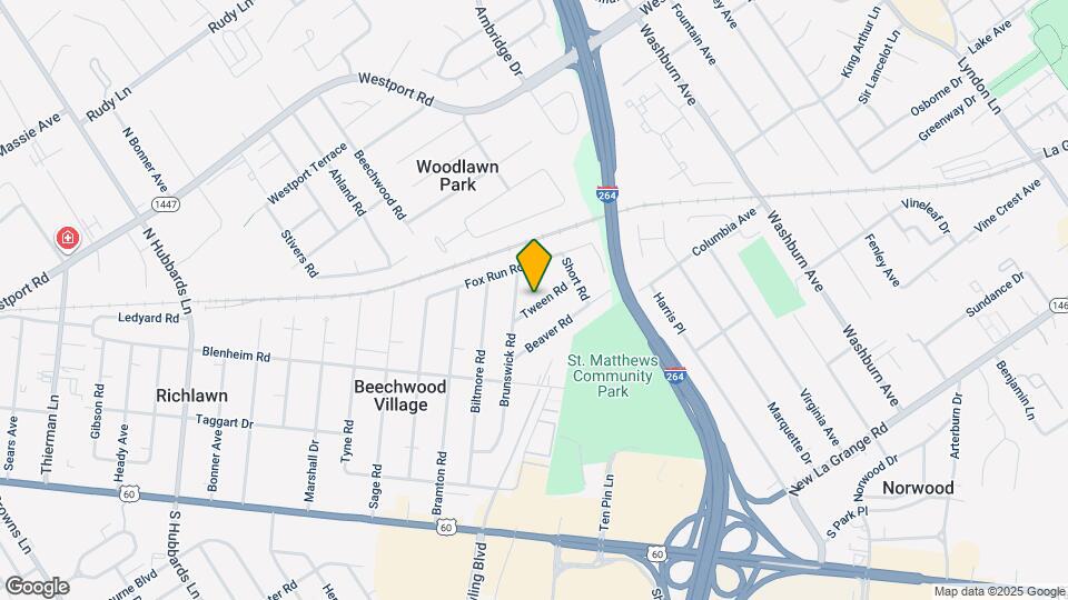 4603 Tween Rd Map and Location Details