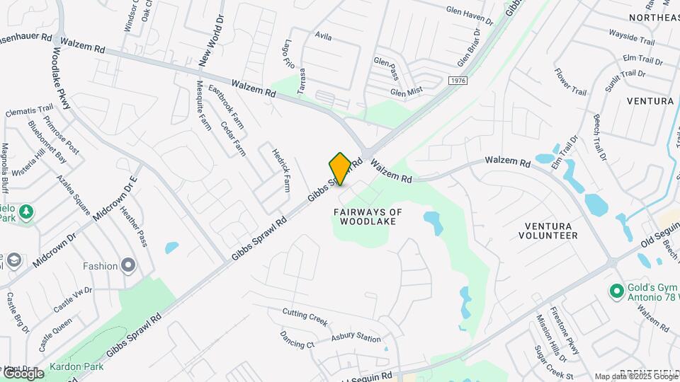 7015 Winding Shelf Map and Location Details