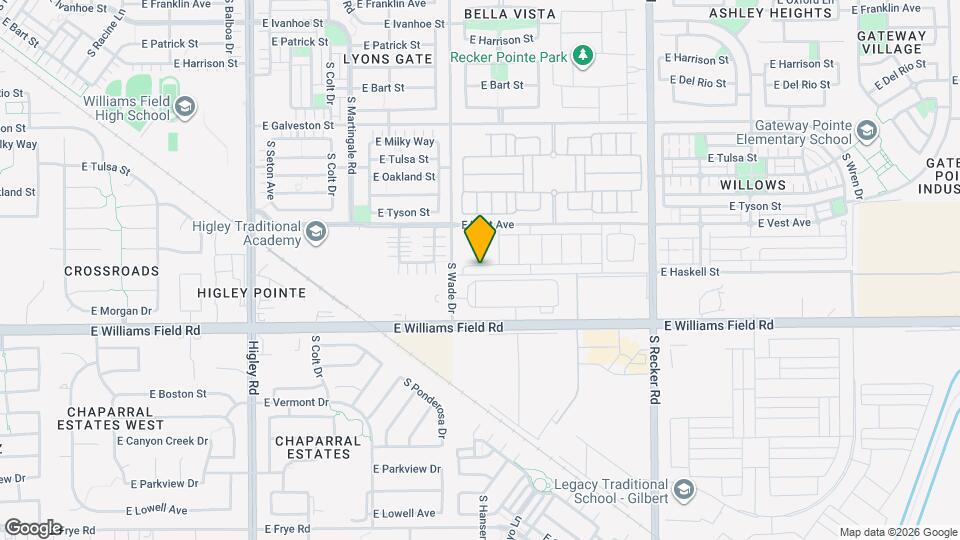 3661 East Stiles Lane Map and Location Details