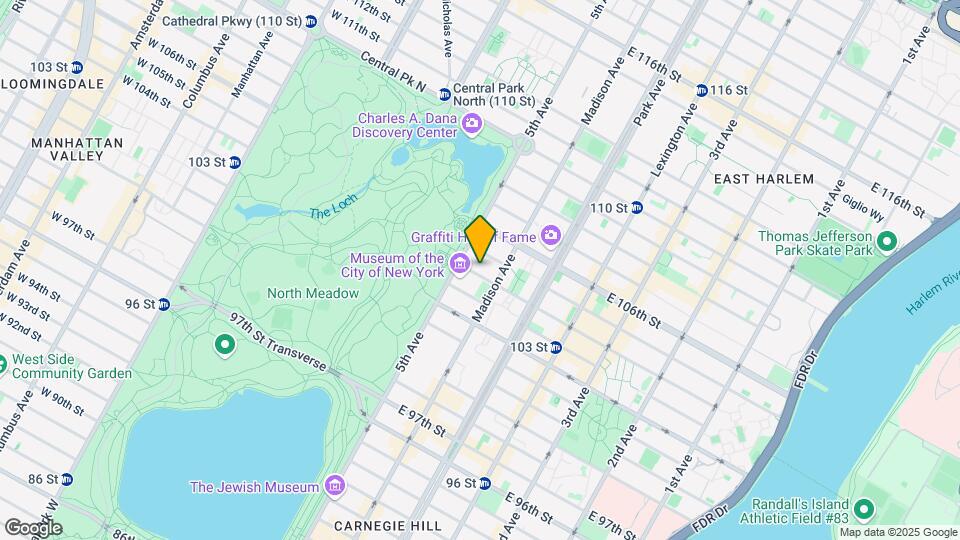21 E 104th St Map and Location Details