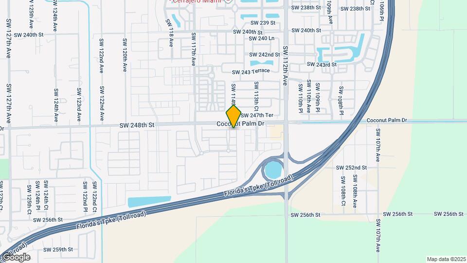 11420 SW 248th Terrace Mapa y Detalles de la Ubicación